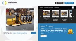 Desktop Screenshot of akiraengineers.com